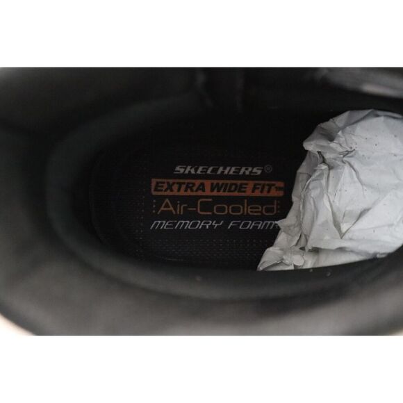 Skechers 64839 Men's 10.5M Black Resment-Korver Relaxed Fit Chelsea Boots - Picture 7 of 12